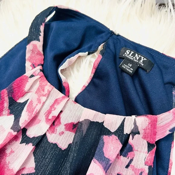 Purple Floral Gown - Picture 3 of 6